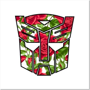 Autobot Floral Posters and Art